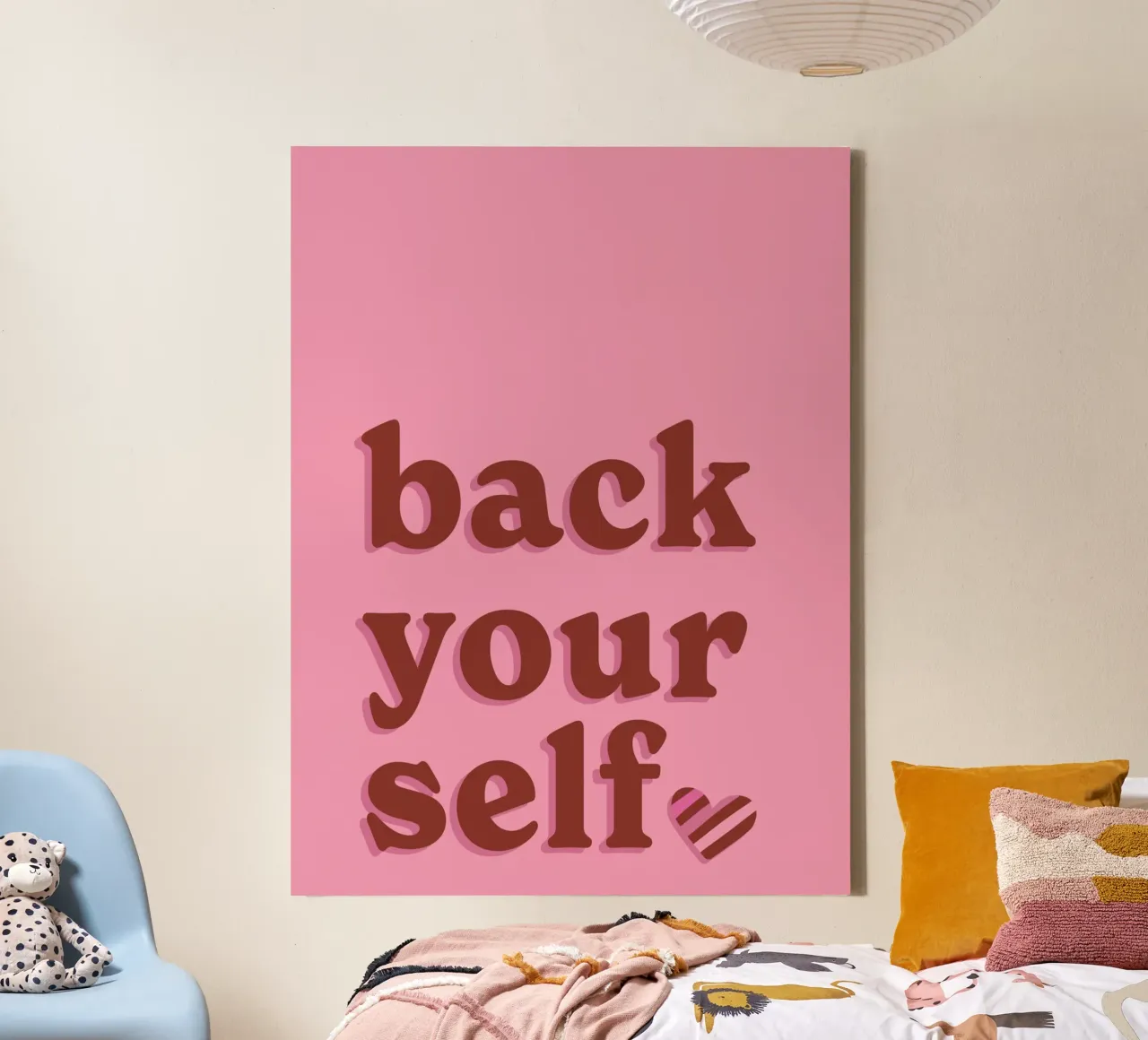 Back Yourself canvas by The Native State