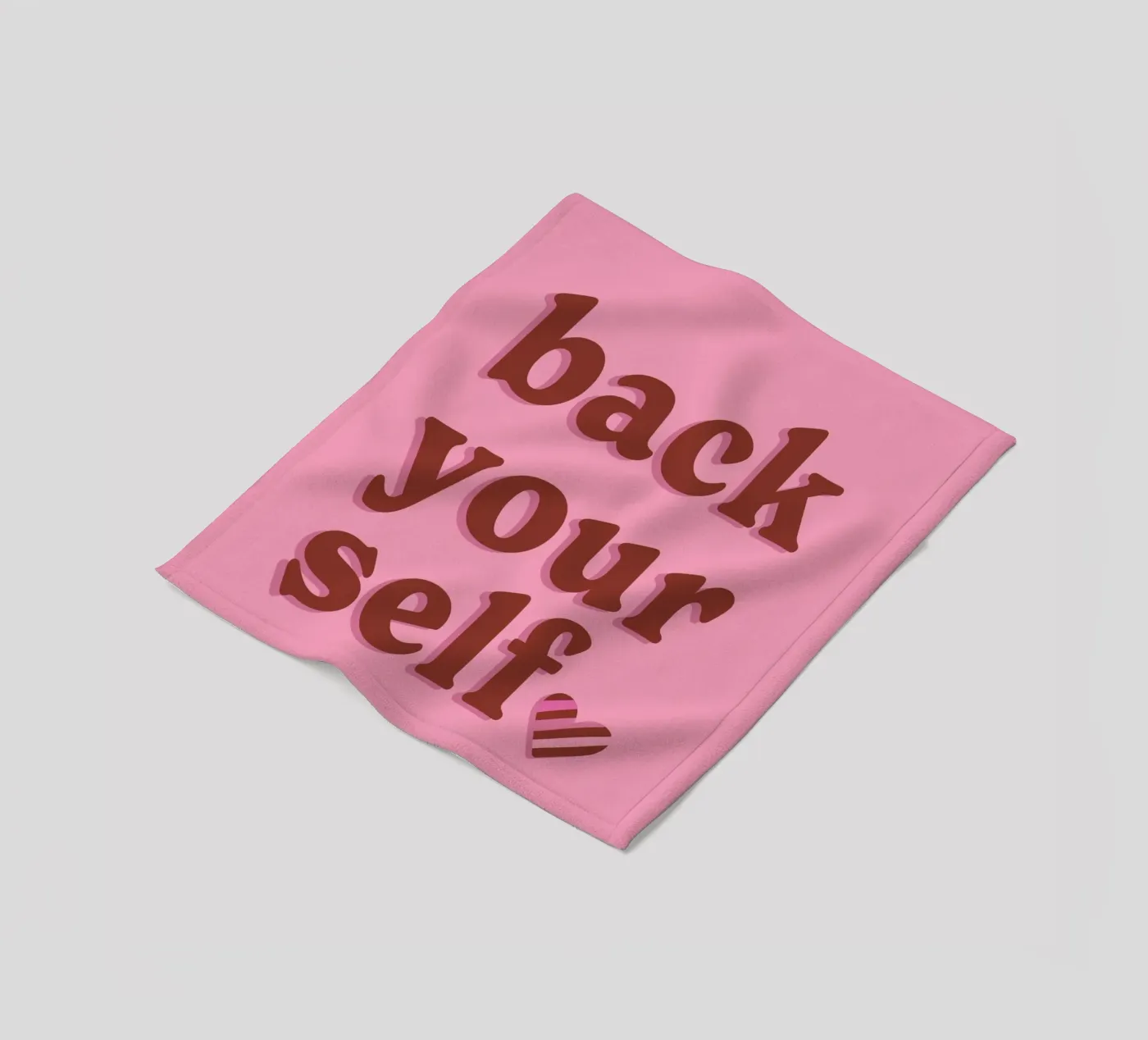 Back Yourself fleecedeken van The Native State