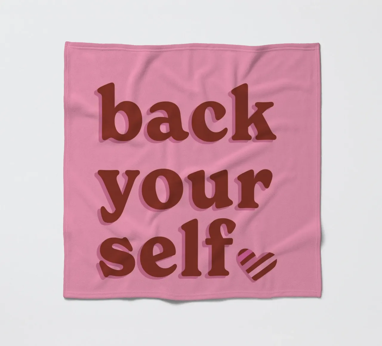 Back Yourself Fleecedecke von The Native State