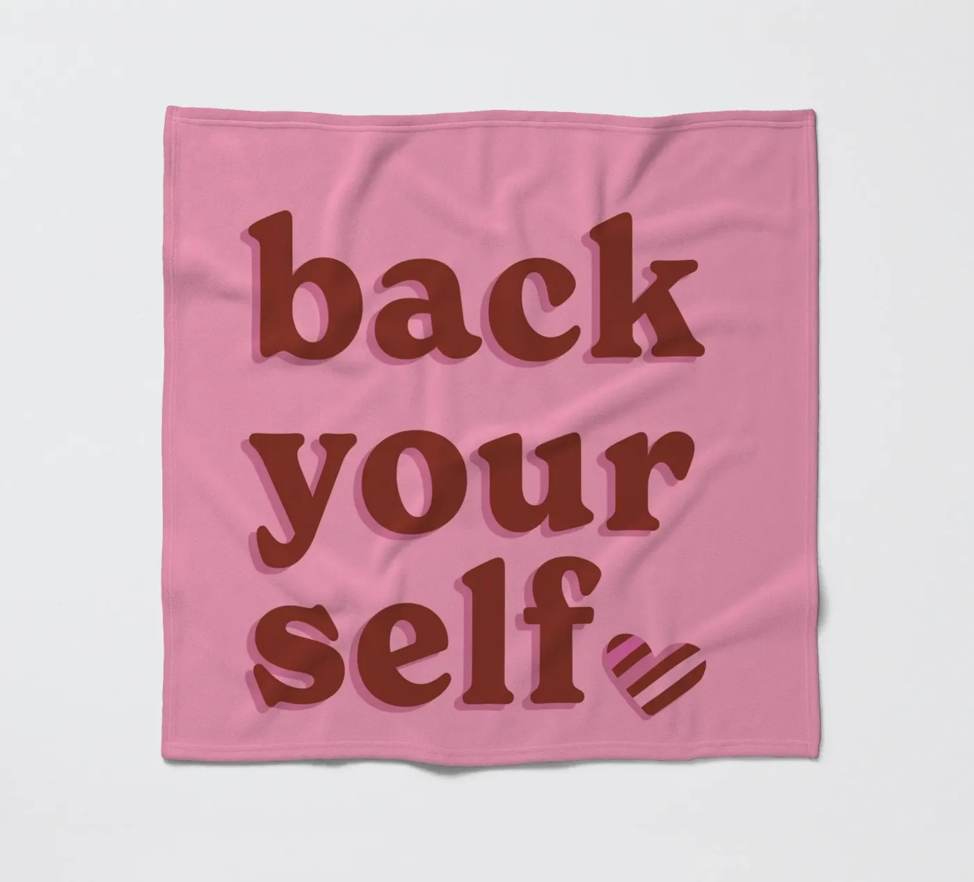 Back Yourself fleecedeken van The Native State