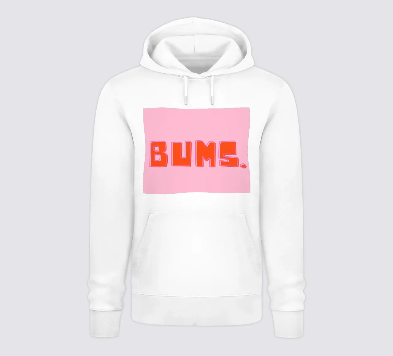 BUMS. felpa con cappuccio da DigiWunderwerk