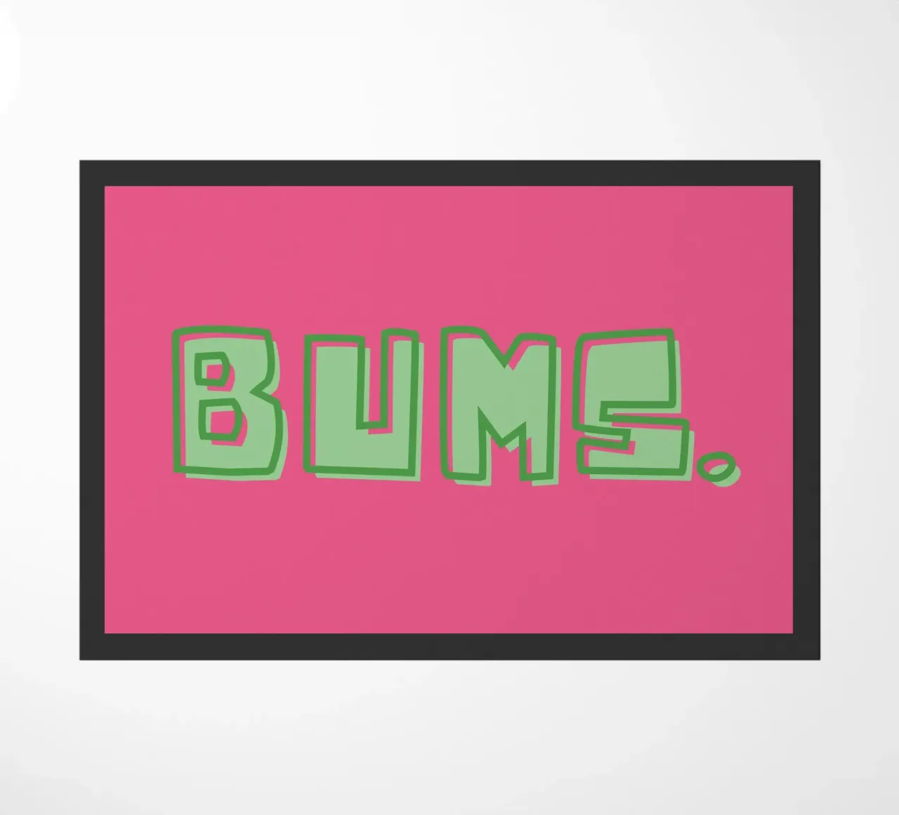 BUMS. deurmat van DigiWunderwerk