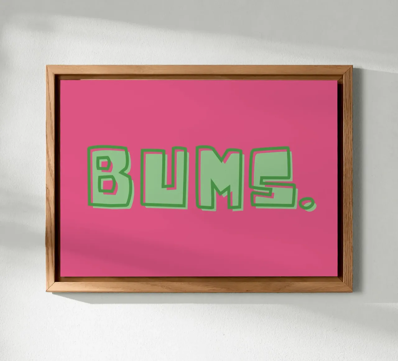BUMS. forex plate by DigiWunderwerk