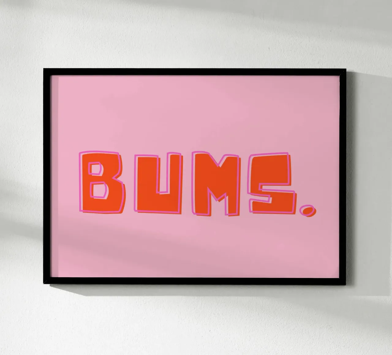 BUMS. poster da DigiWunderwerk