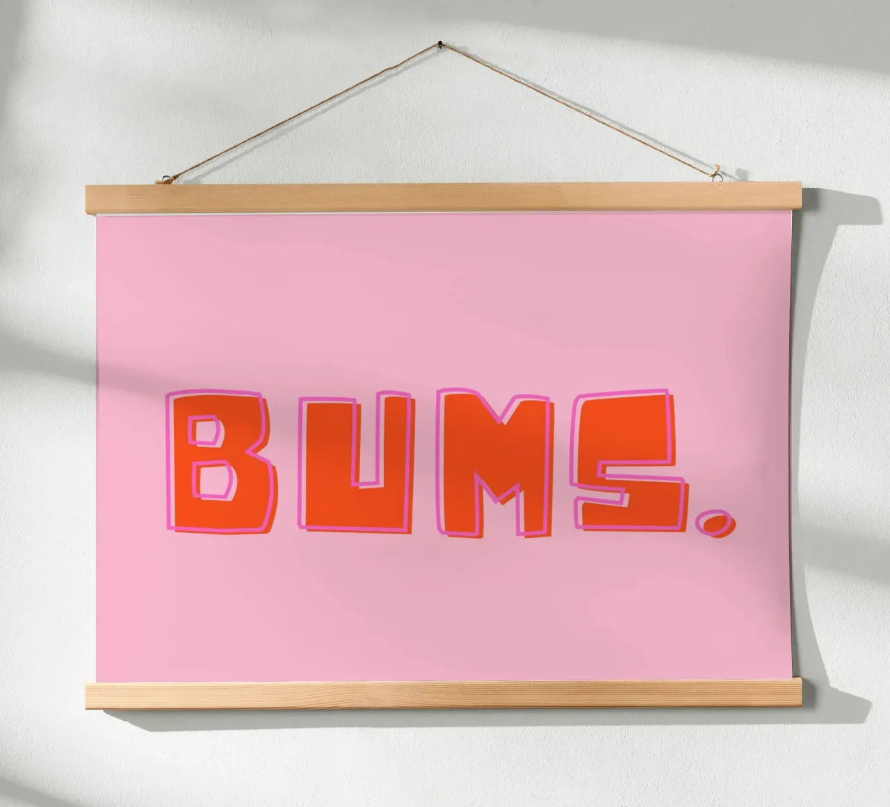 BUMS. poster da DigiWunderwerk