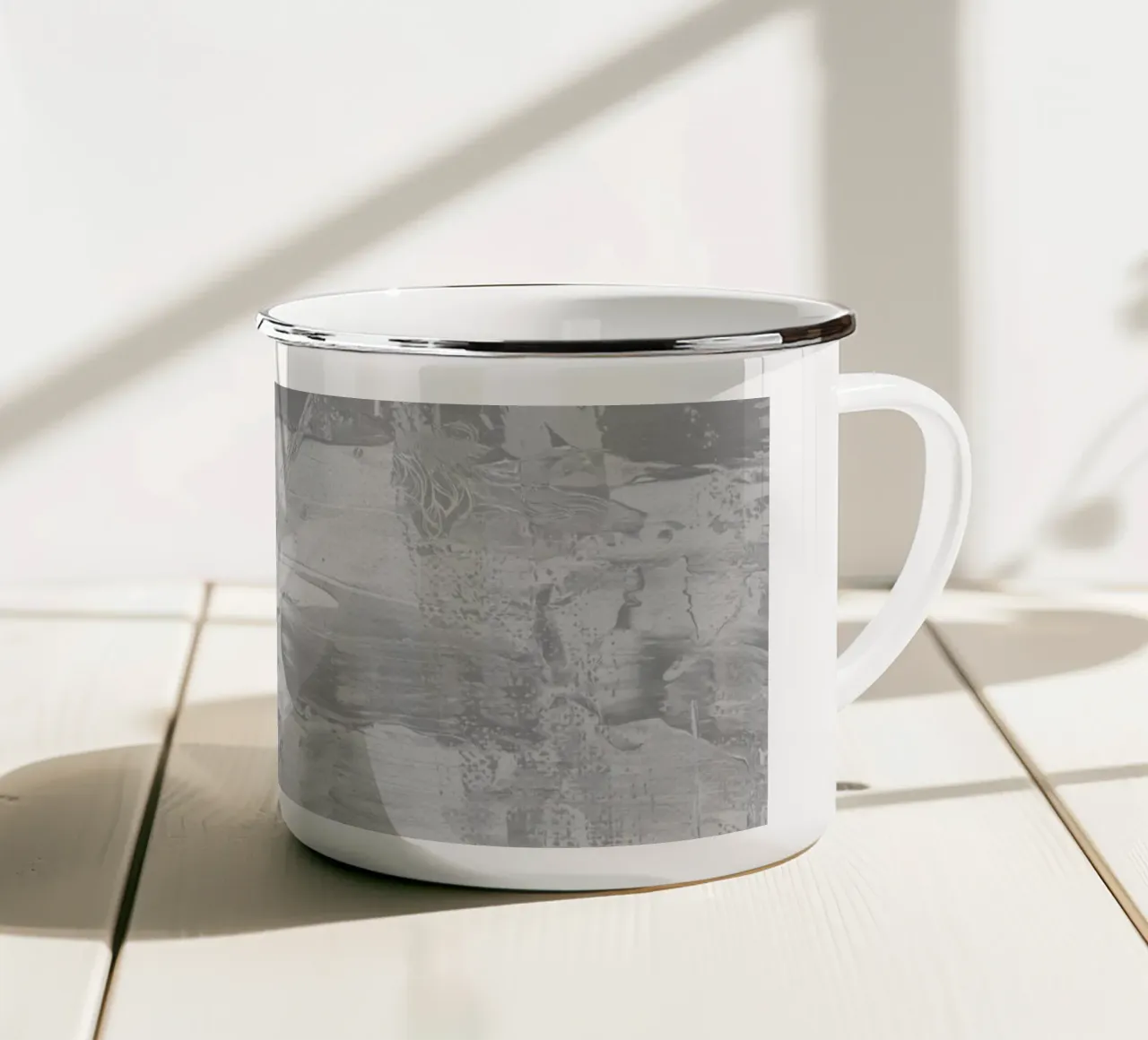 grey emaille mok van k i m