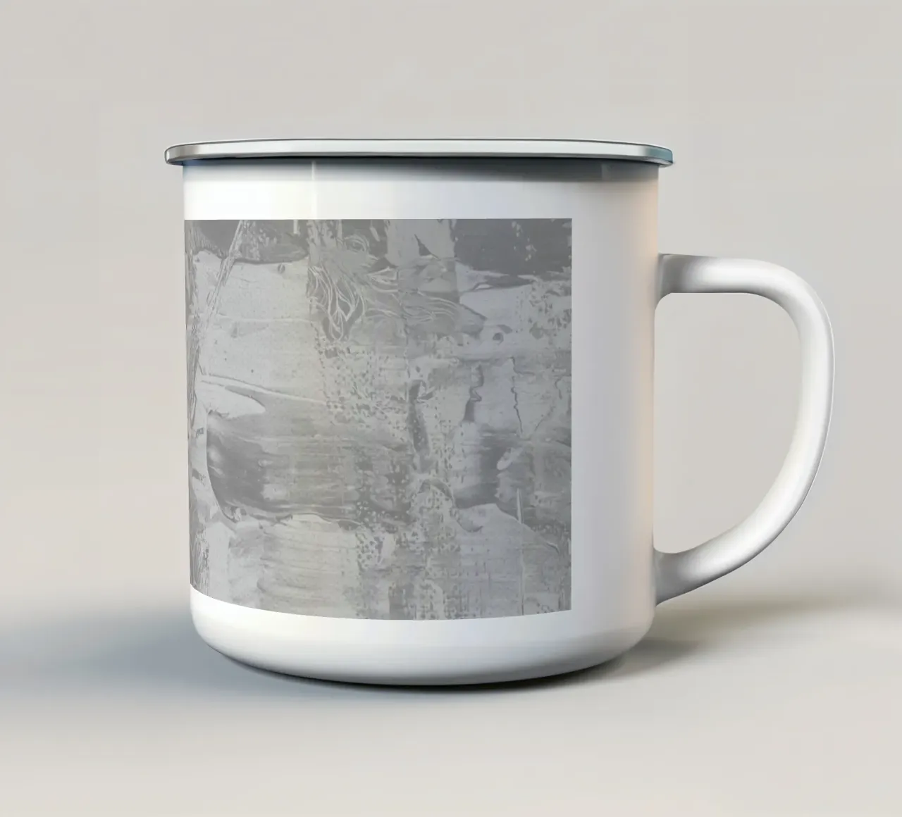 grey emaille mok van k i m