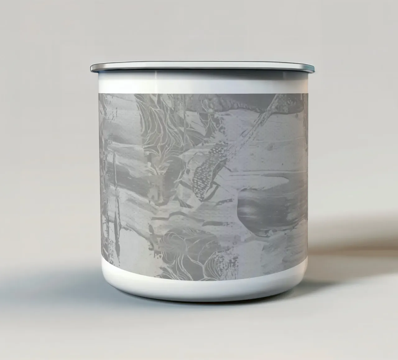 grey emaille mok van k i m