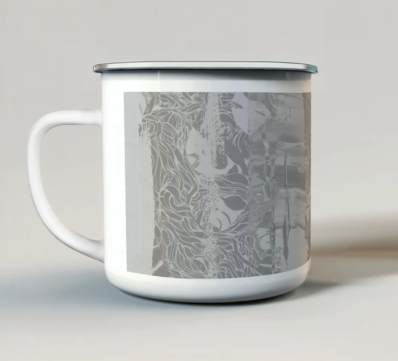 grey emaille mok van k i m