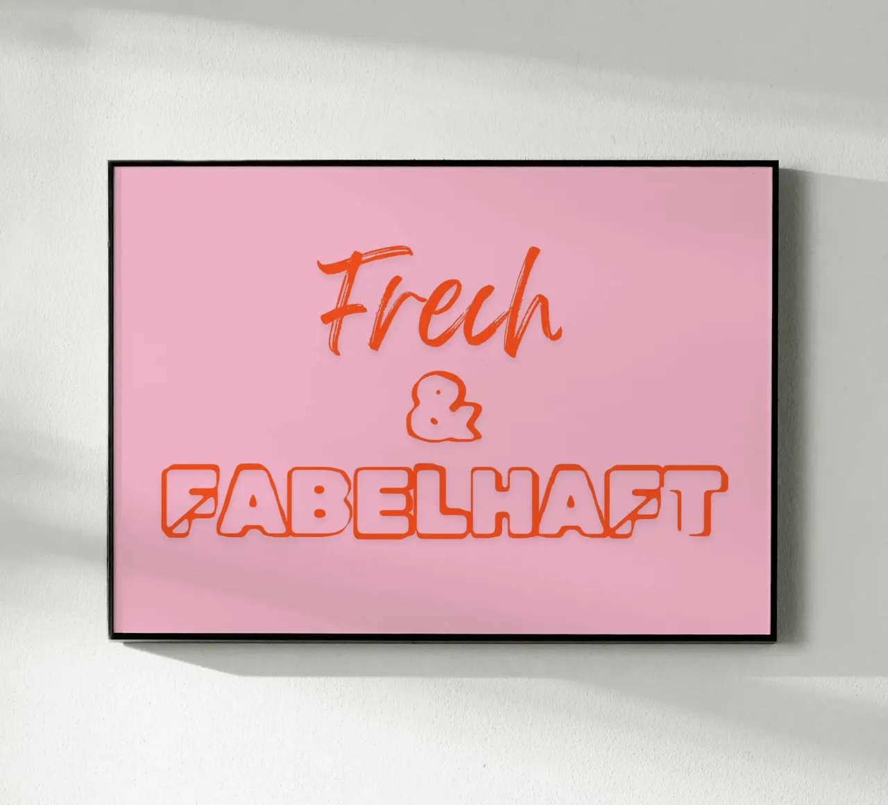 Frech & Fabelhaft plexiglass da DigiWunderwerk