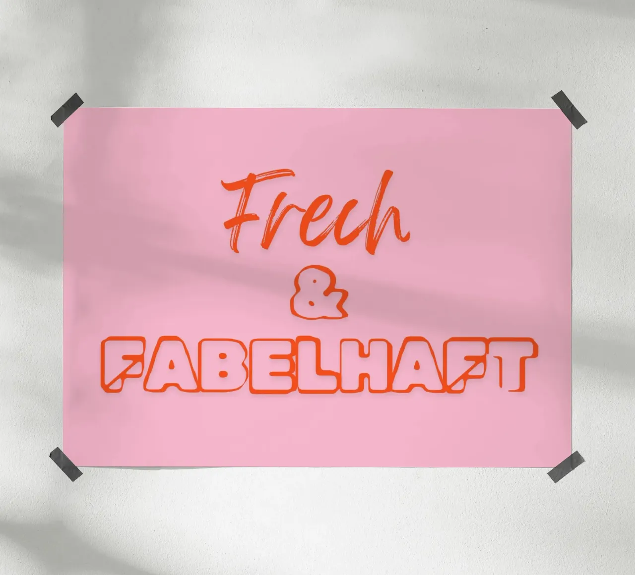 Frech & Fabelhaft carta hahnemühle da DigiWunderwerk