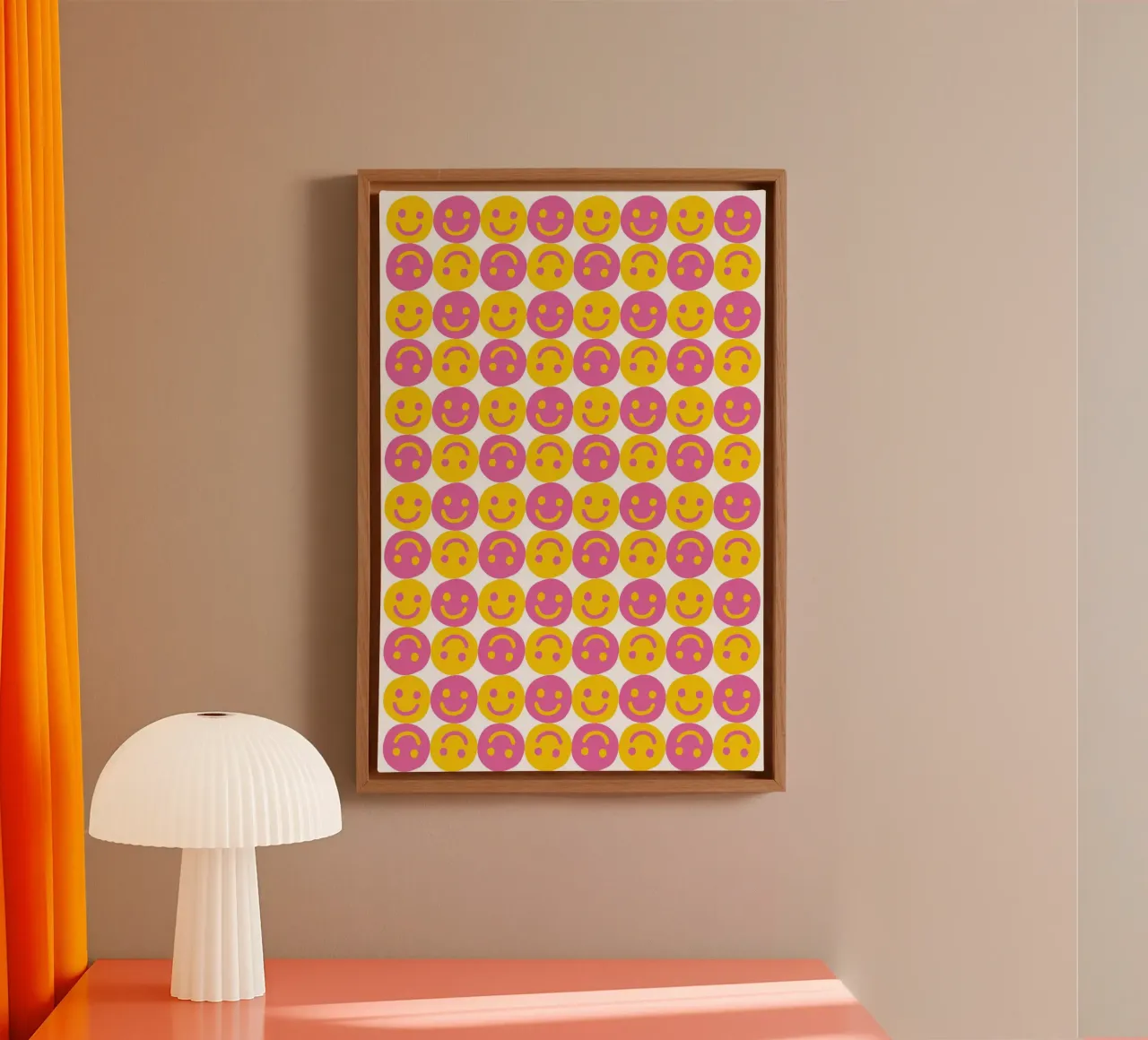 Put A Smile In Your Day canvas by The Native State