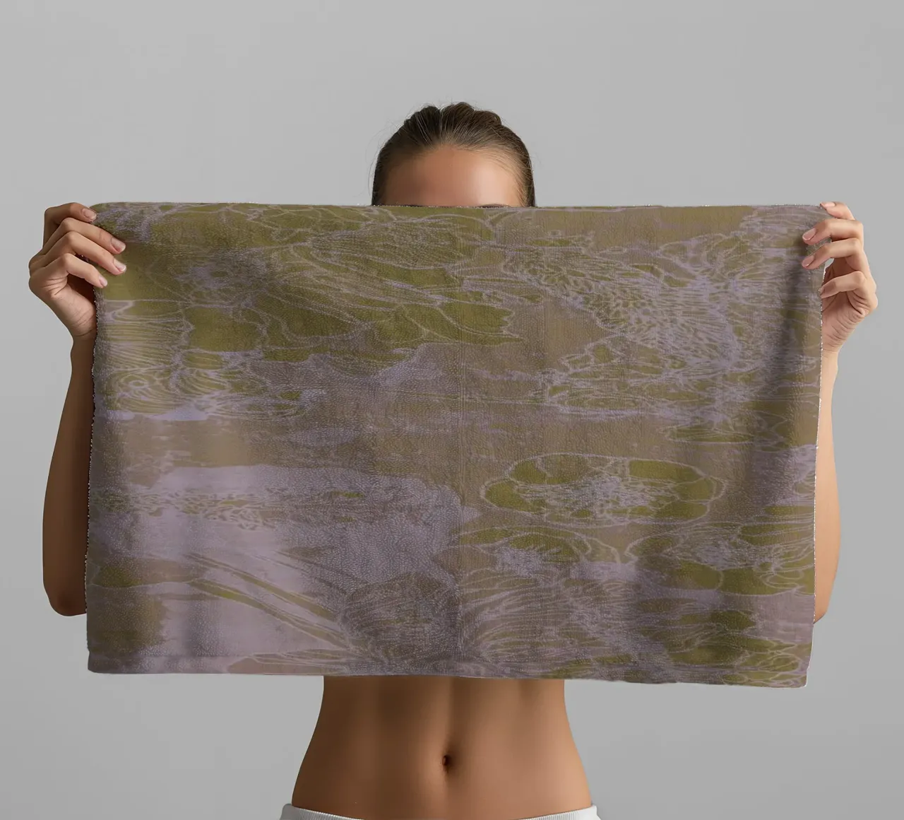 violet55 badhanddoek van k i m