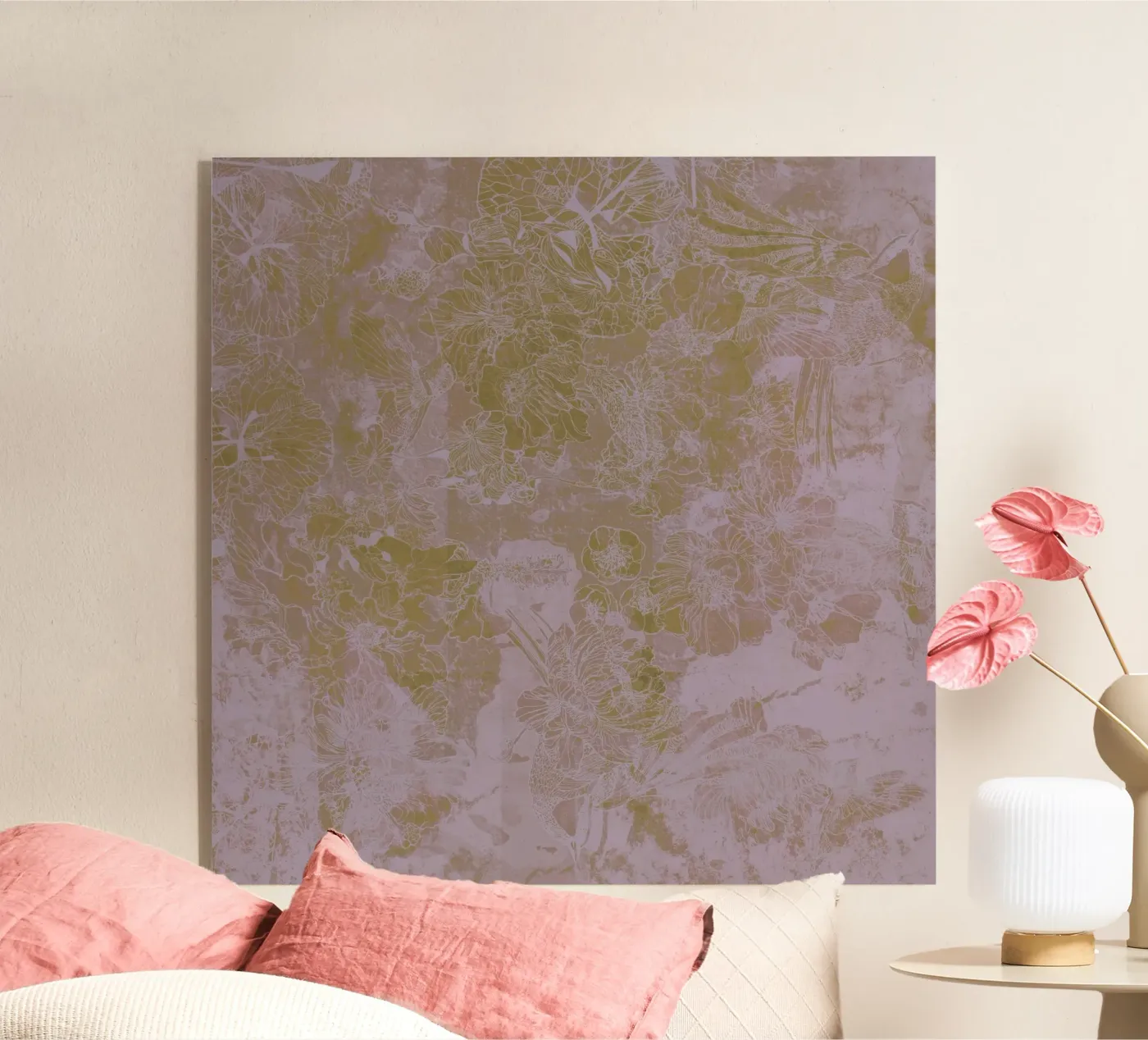 violet55 acrylic glass by k i m
