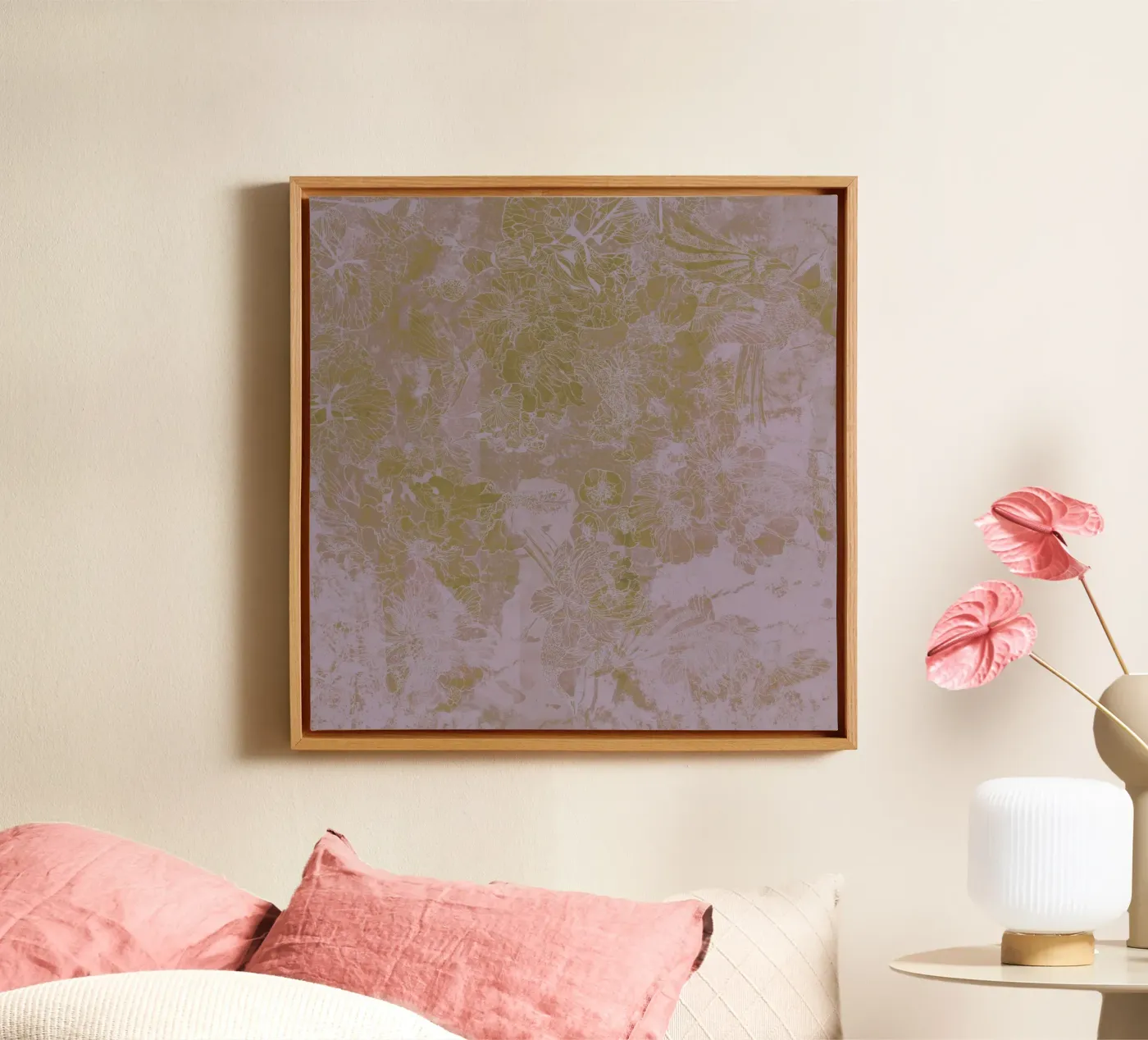 violet55 canvas by k i m