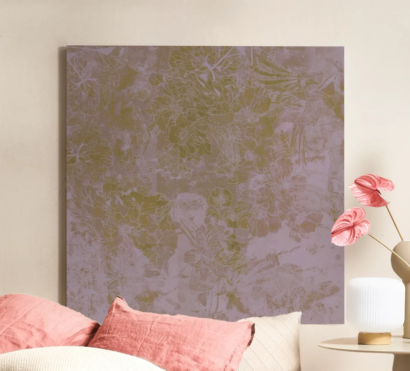 violet55 canvas by k i m
