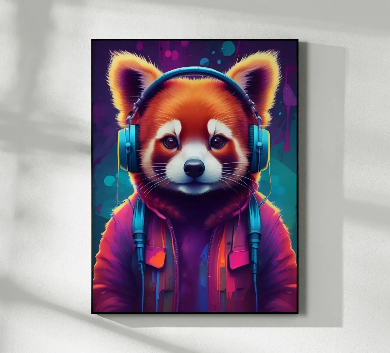 Dj panda rosso plexiglass da MakArena