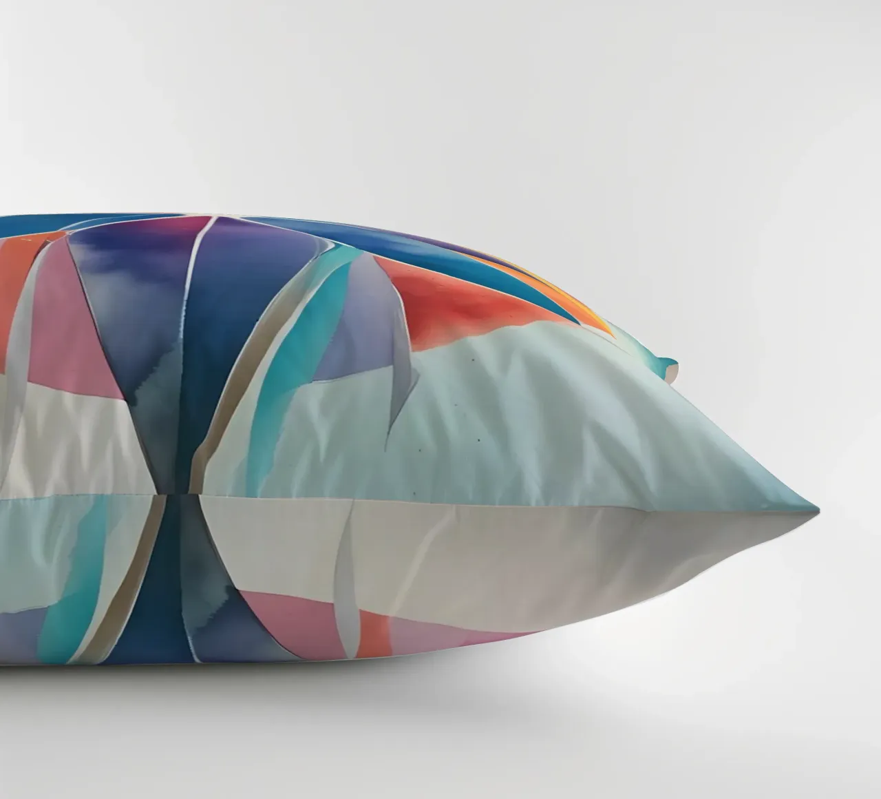 Armonia dei colori - design astratto moderno cuscino da Minimalism