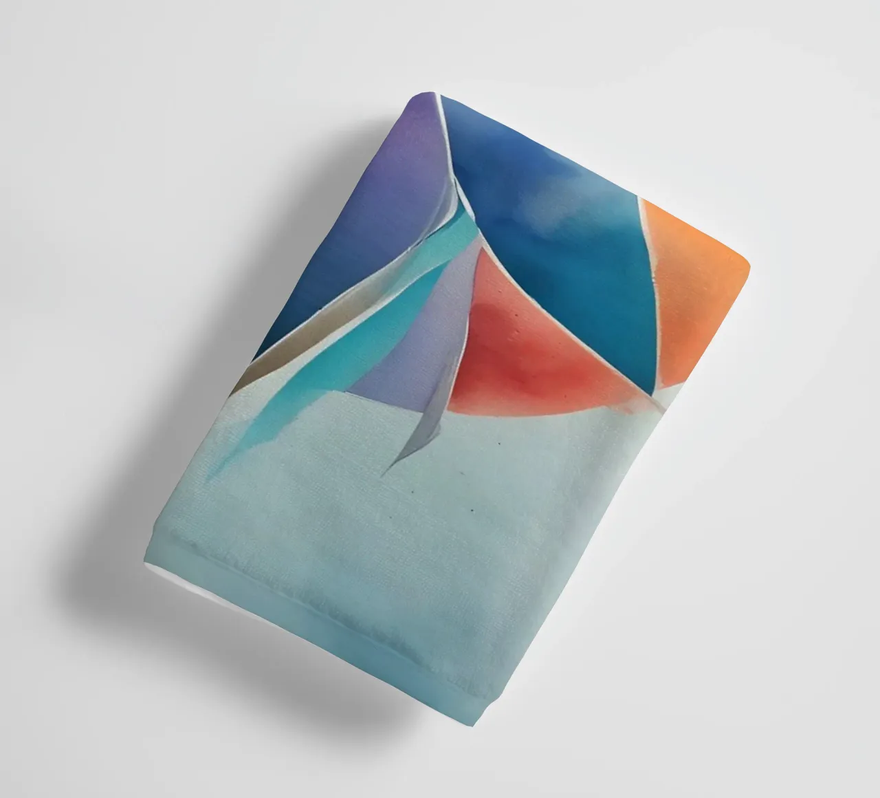 Armonia dei colori - design astratto moderno asciugamano da bagno da Minimalism