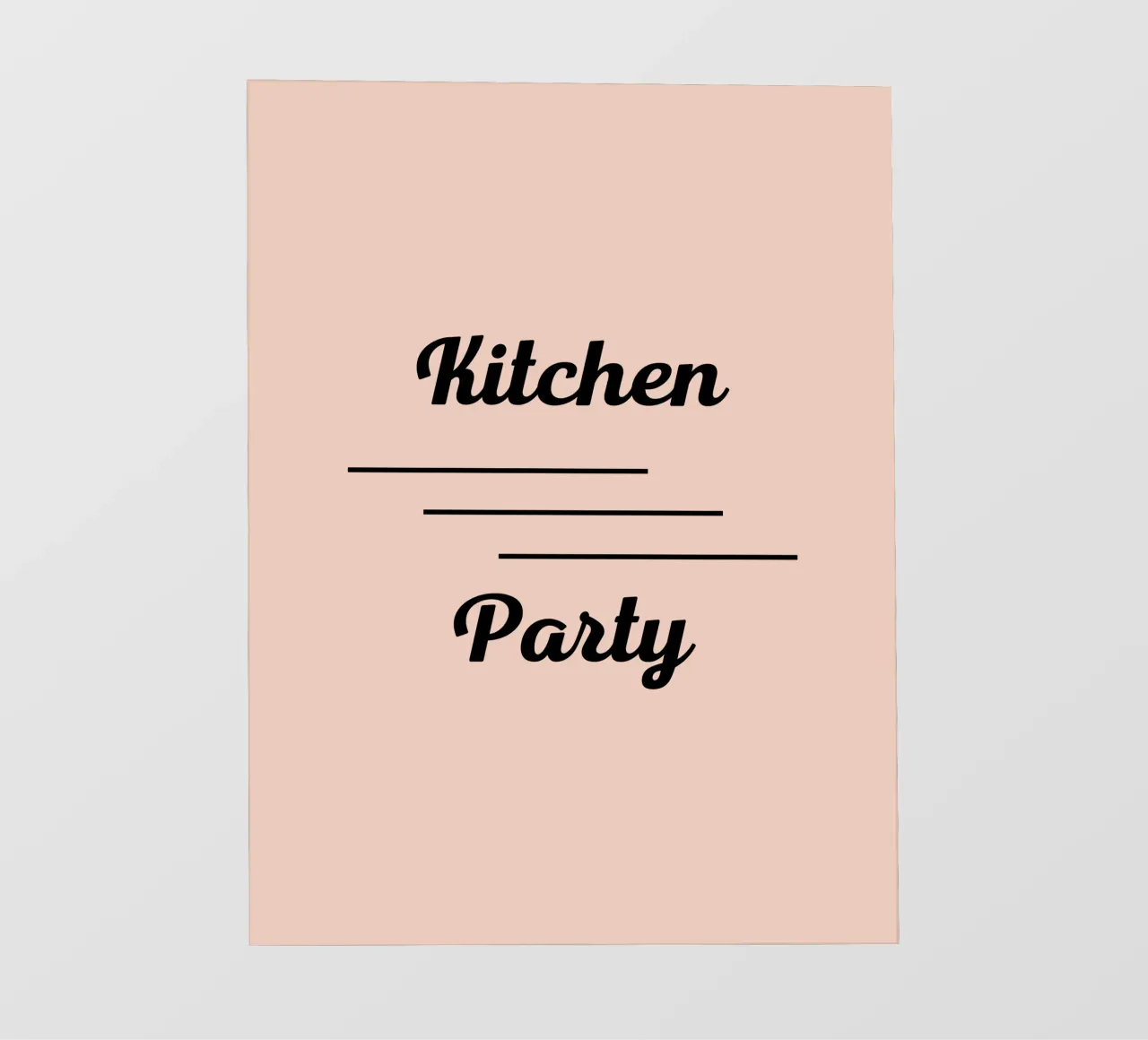 Festa in cucina telo in pvc da BenCoStyle