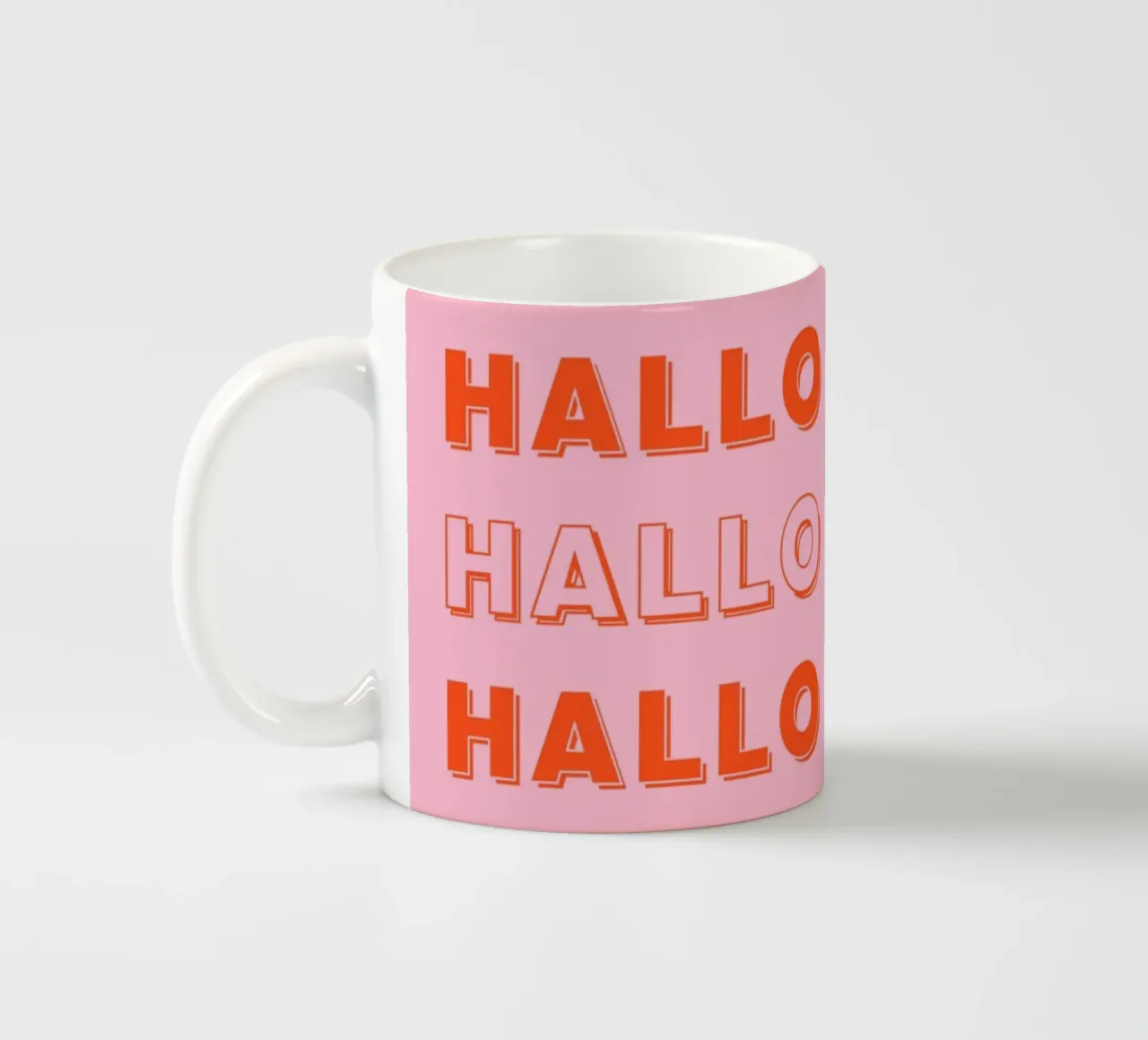 Hallo Leben tazza in ceramica da DigiWunderwerk
