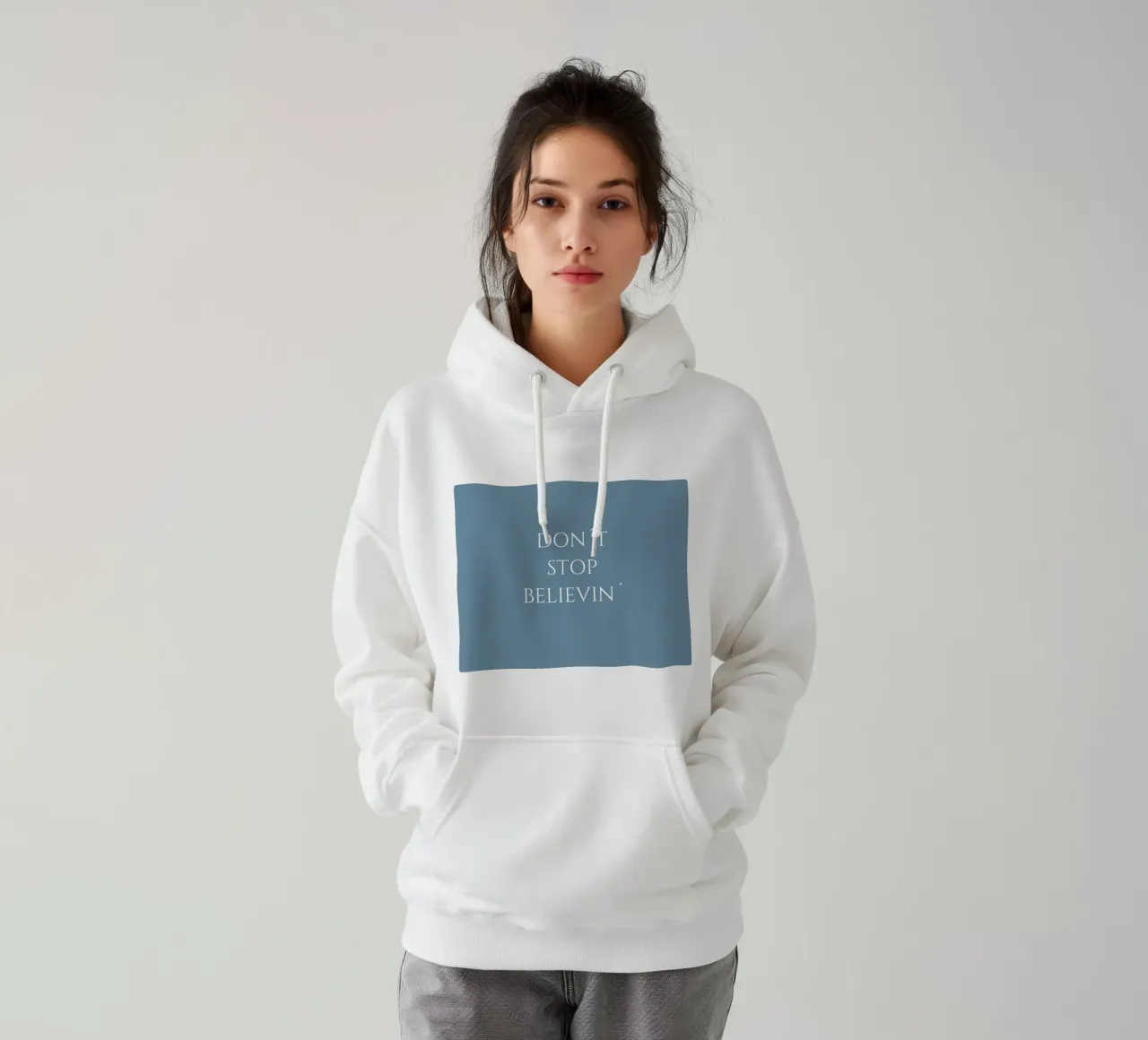 Hör nicht auf zu glauben Hoodie von BenCoStyle