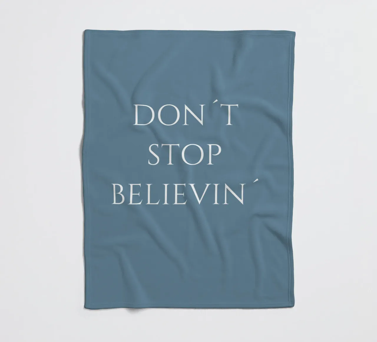 Non smettere di crederci coperta in pile da BenCoStyle