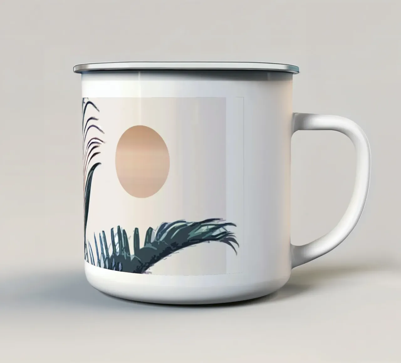 Kenzia tazza in smalto da beamorello