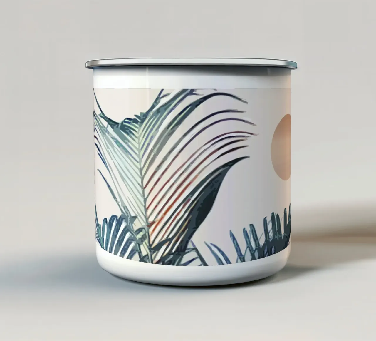 Kenzia tazza in smalto da beamorello