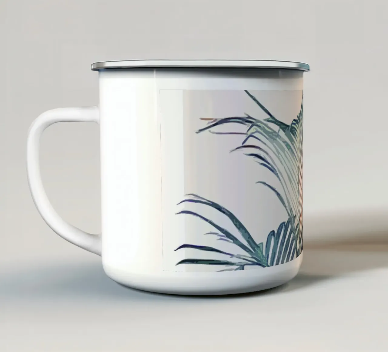 Kenzia tazza in smalto da beamorello