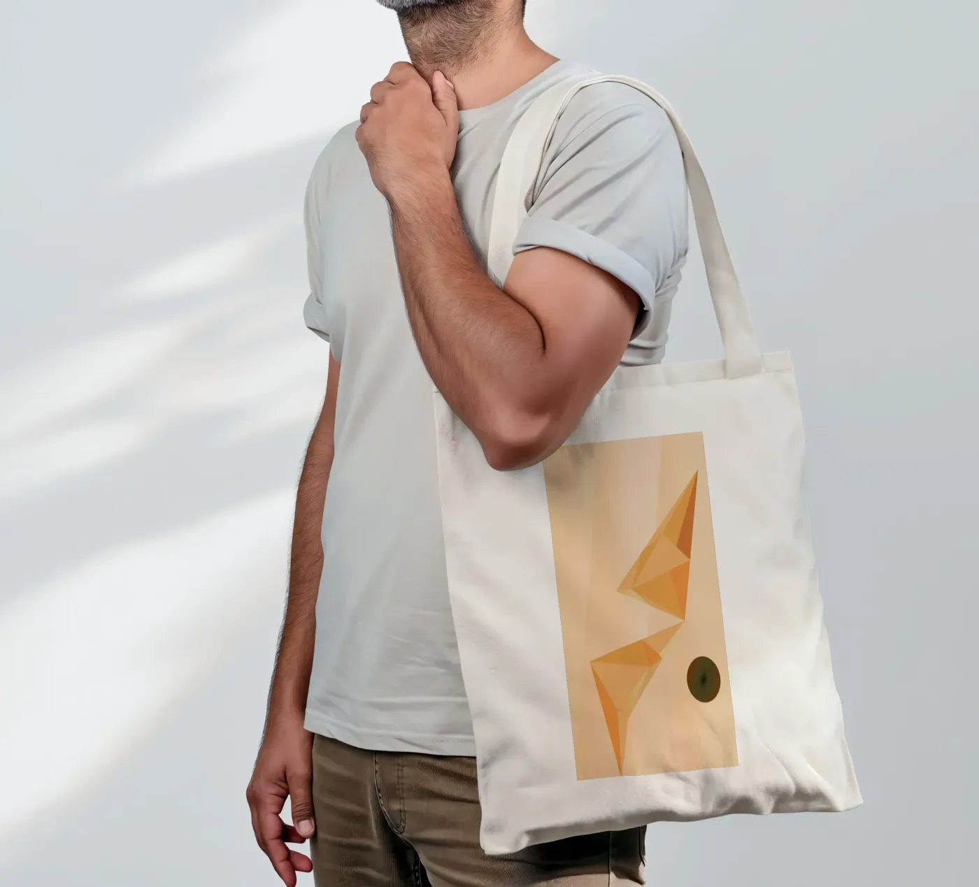 Vector tote bag by Andreas Jarner