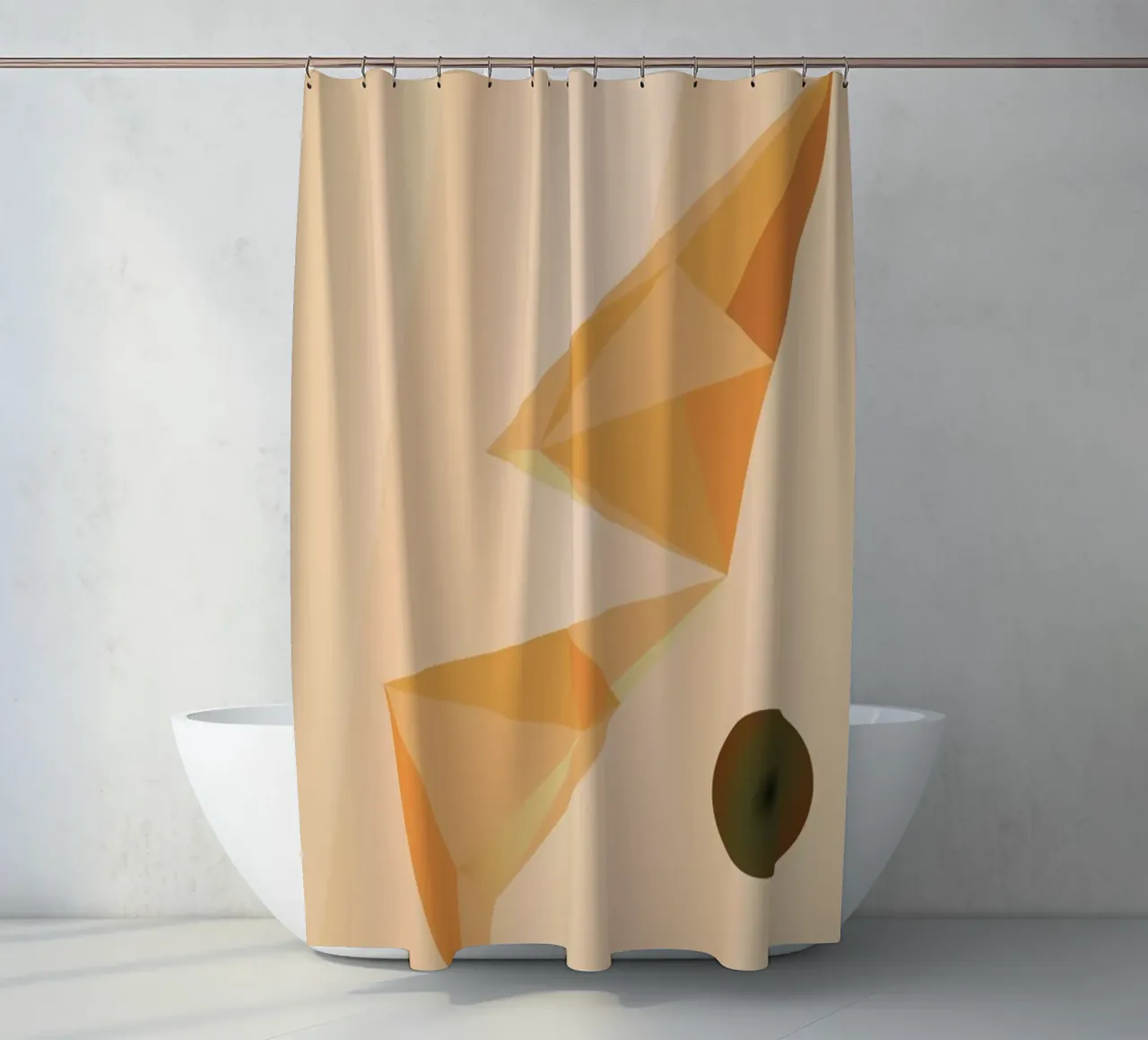 Vector Duschvorhang von Andreas Jarner