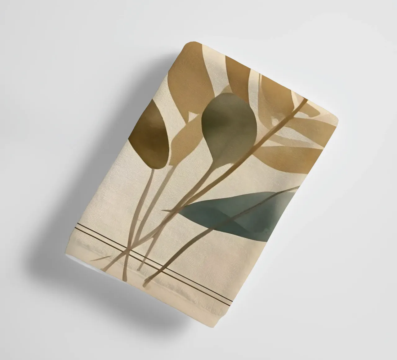 Minimalismo delle foglie 02 asciugamano da bagno da Minimalism