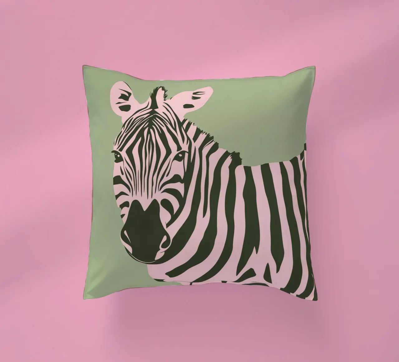Pop Art Zebra cuscino da Autofocus