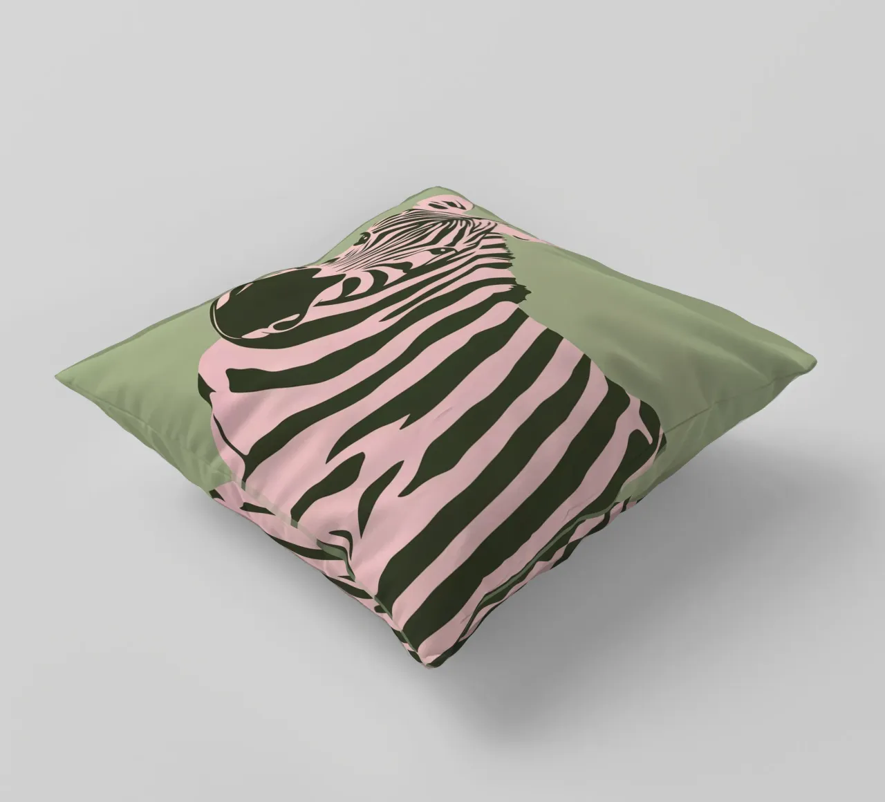 Pop Art Zebra cuscino da Autofocus