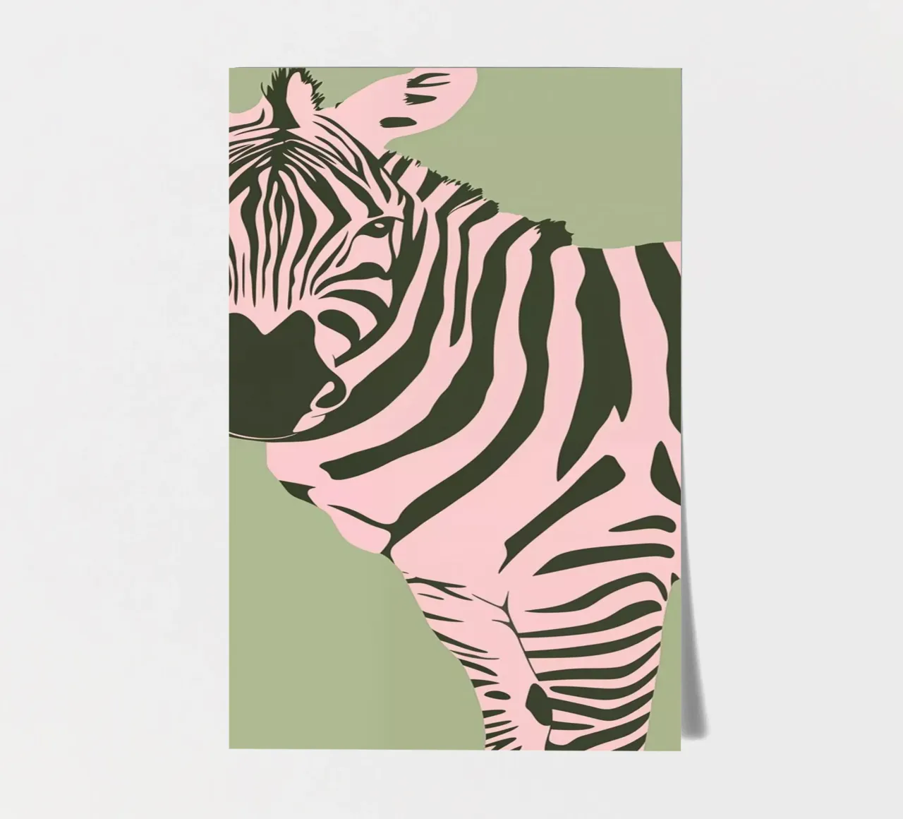 Pop Art Zebra sticker sheet by Autofocus