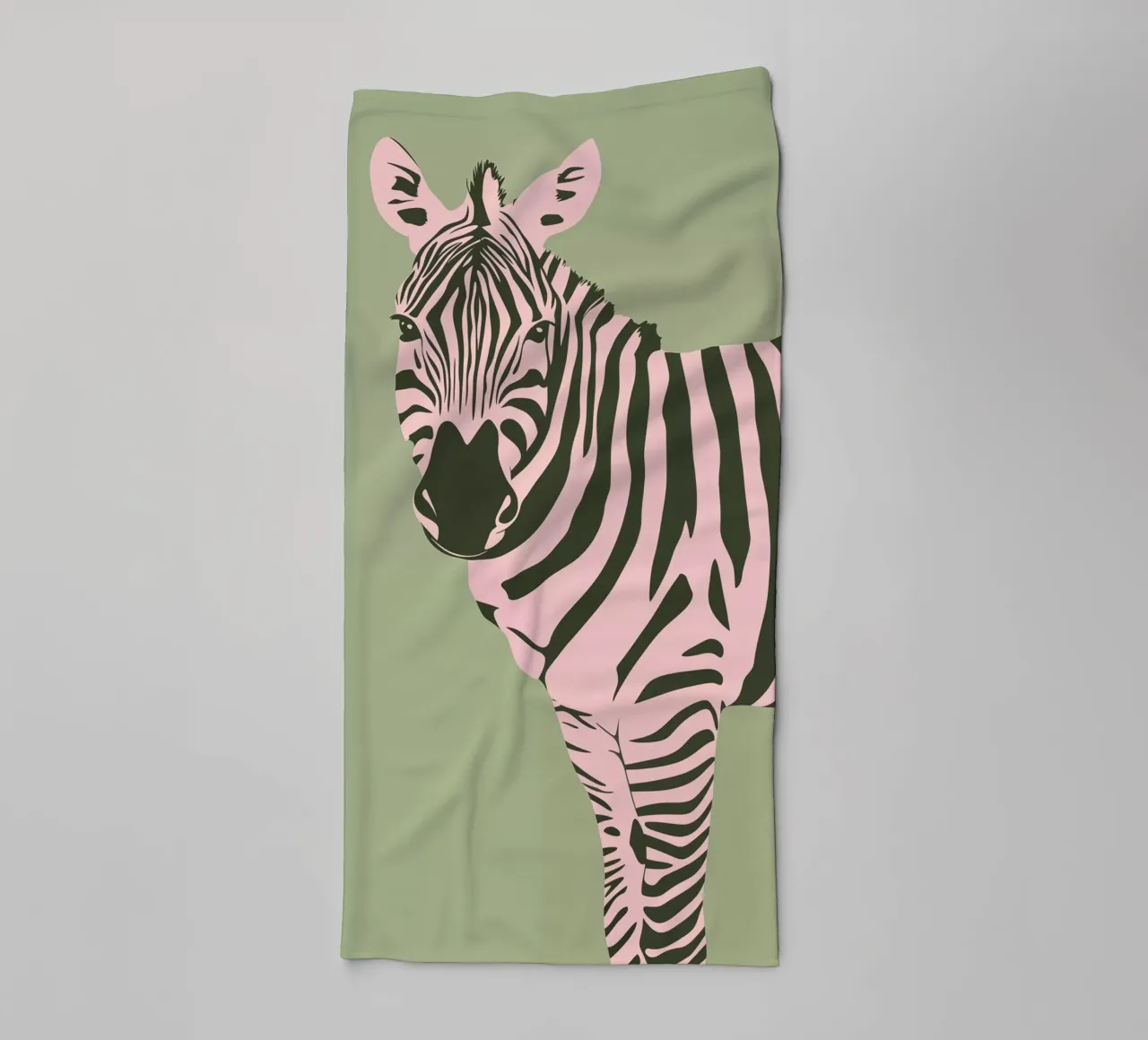 Pop Art Zebra asciugamano da bagno da Autofocus