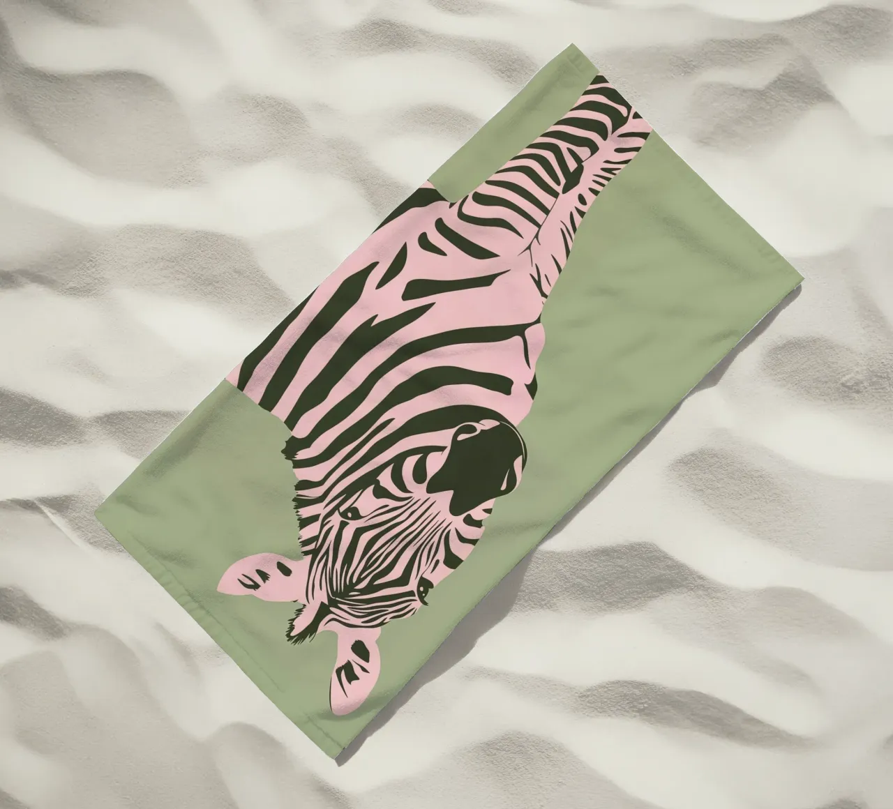 Pop Art Zebra telo mare da Autofocus