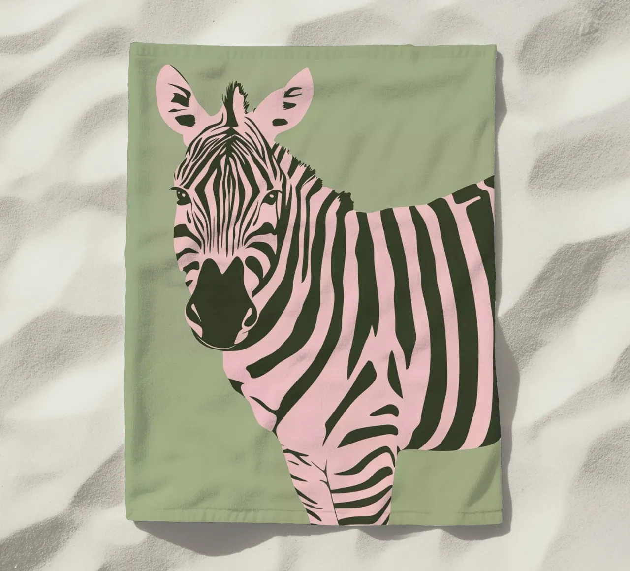 Pop Art Zebra telo mare da Autofocus