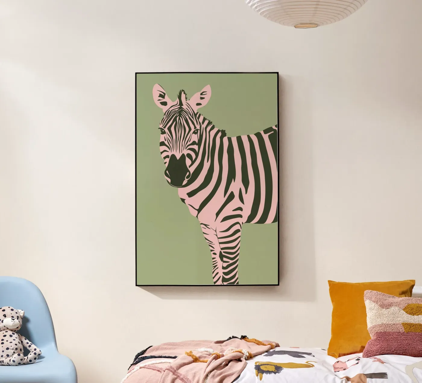 Pop Art Zebra plexiglass da Autofocus