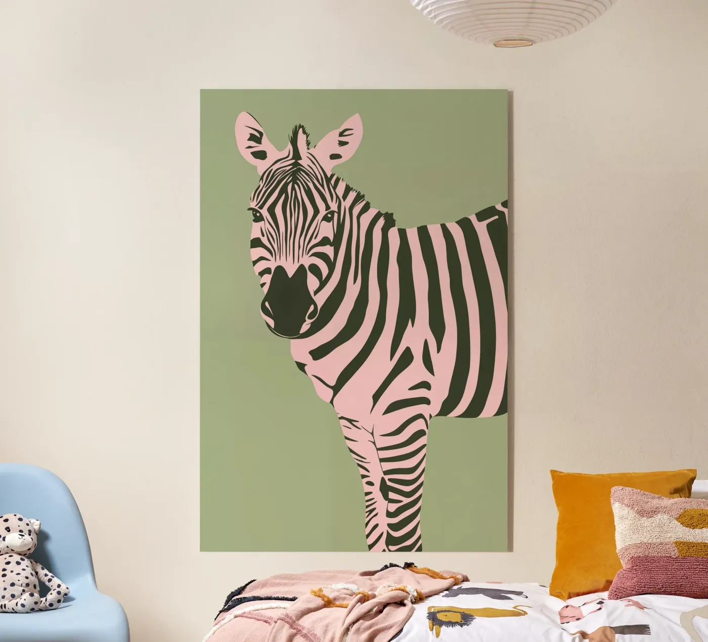 Pop Art Zebra plexiglass da Autofocus