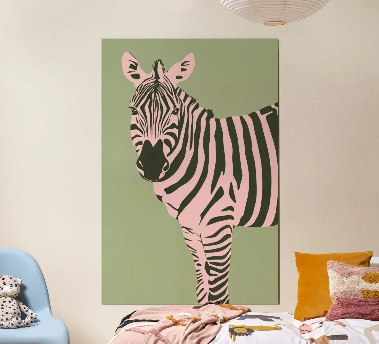 Pop Art Zebra carta hahnemühle da Autofocus