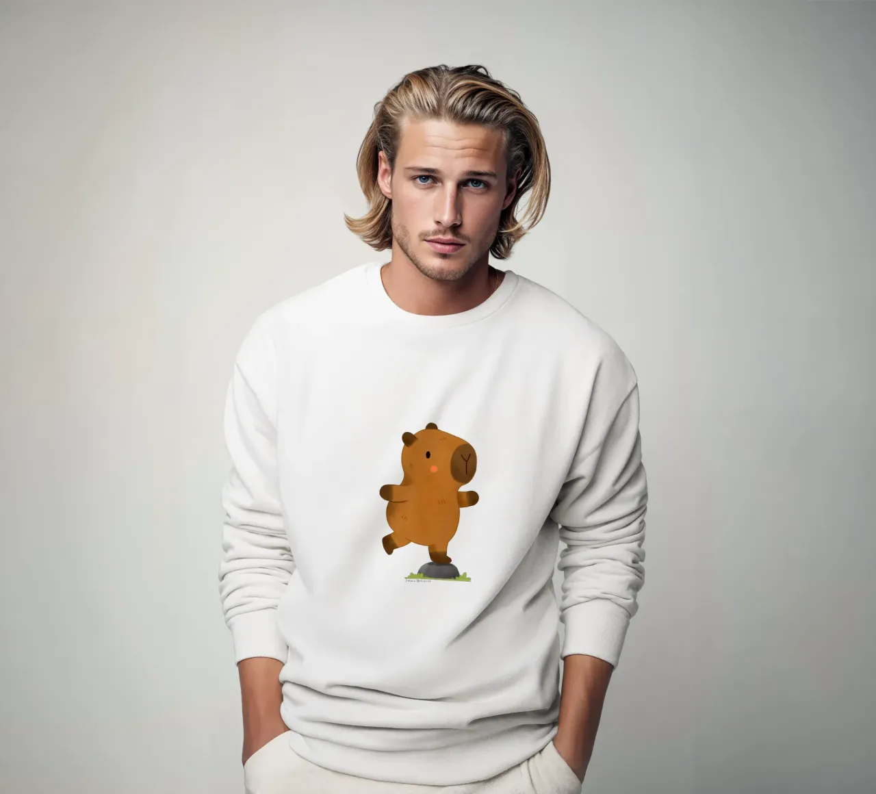 Bilanciamento del capibara felpa da julianamotzko