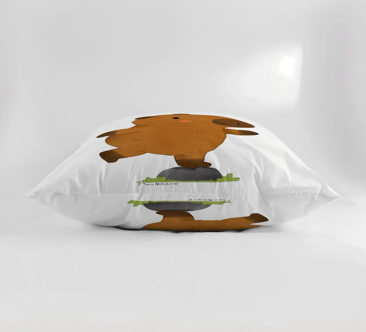 Bilanciamento del capibara cuscino da julianamotzko