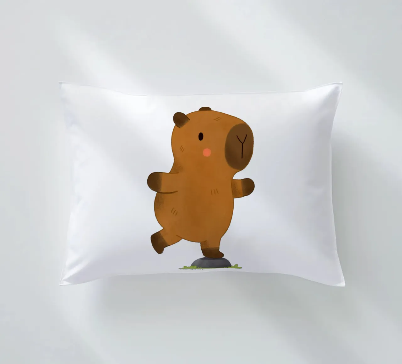 Bilanciamento del capibara cuscino da julianamotzko