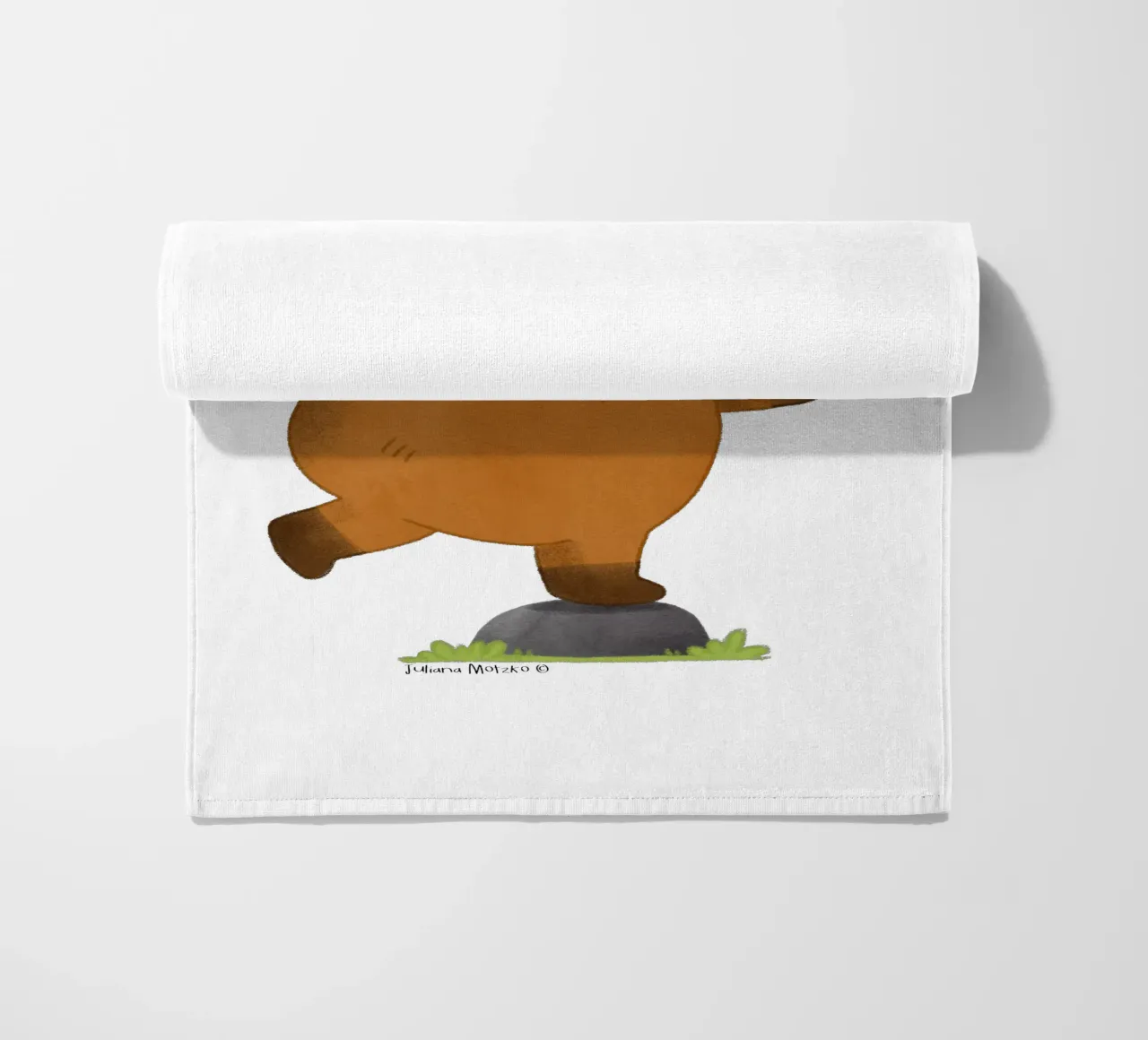 Bilanciamento del capibara telo mare da julianamotzko