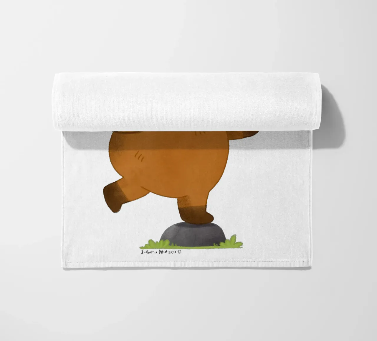 Bilanciamento del capibara telo mare da julianamotzko