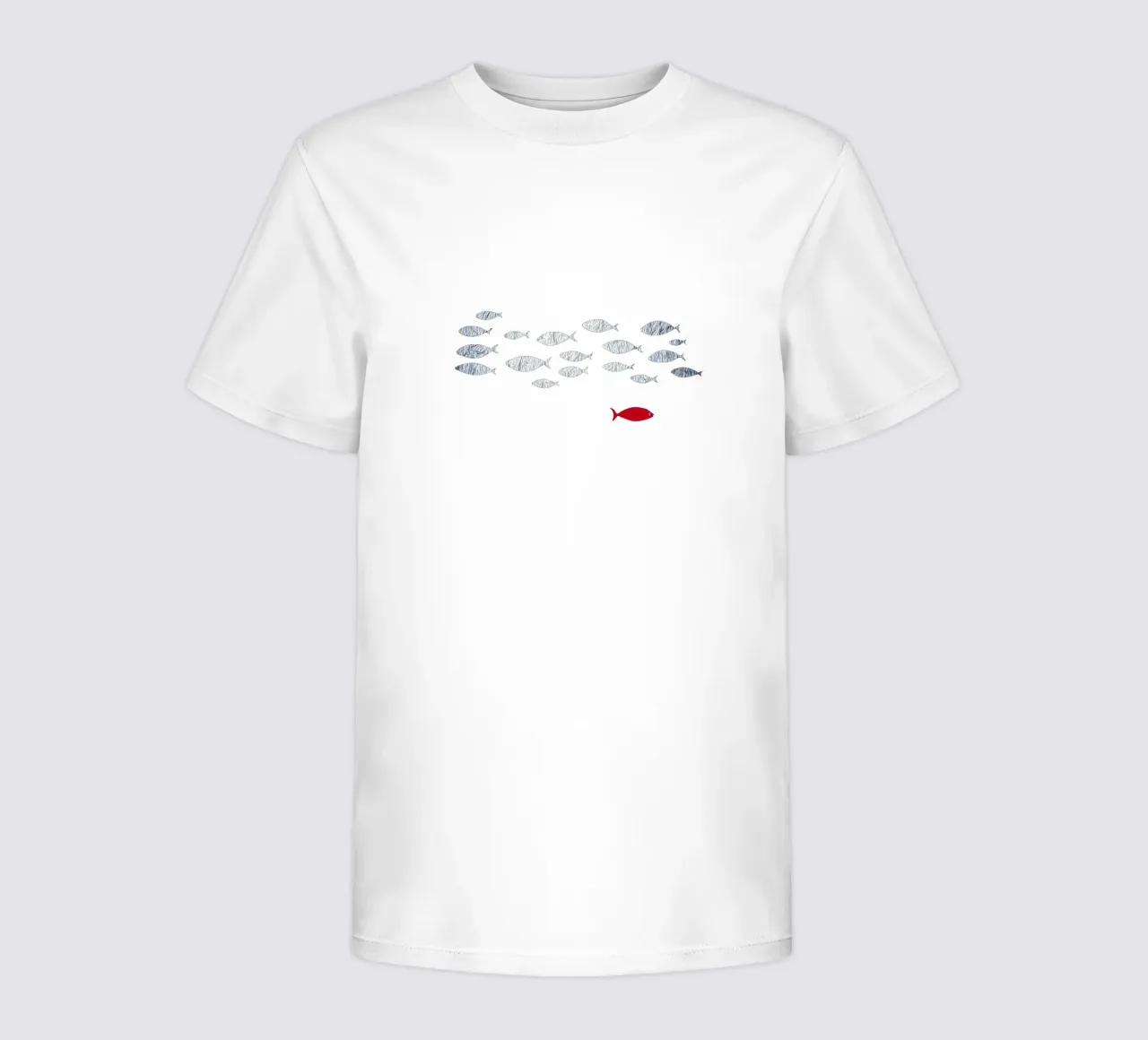 Pesce d'argento t-shirt bambini da beamorello
