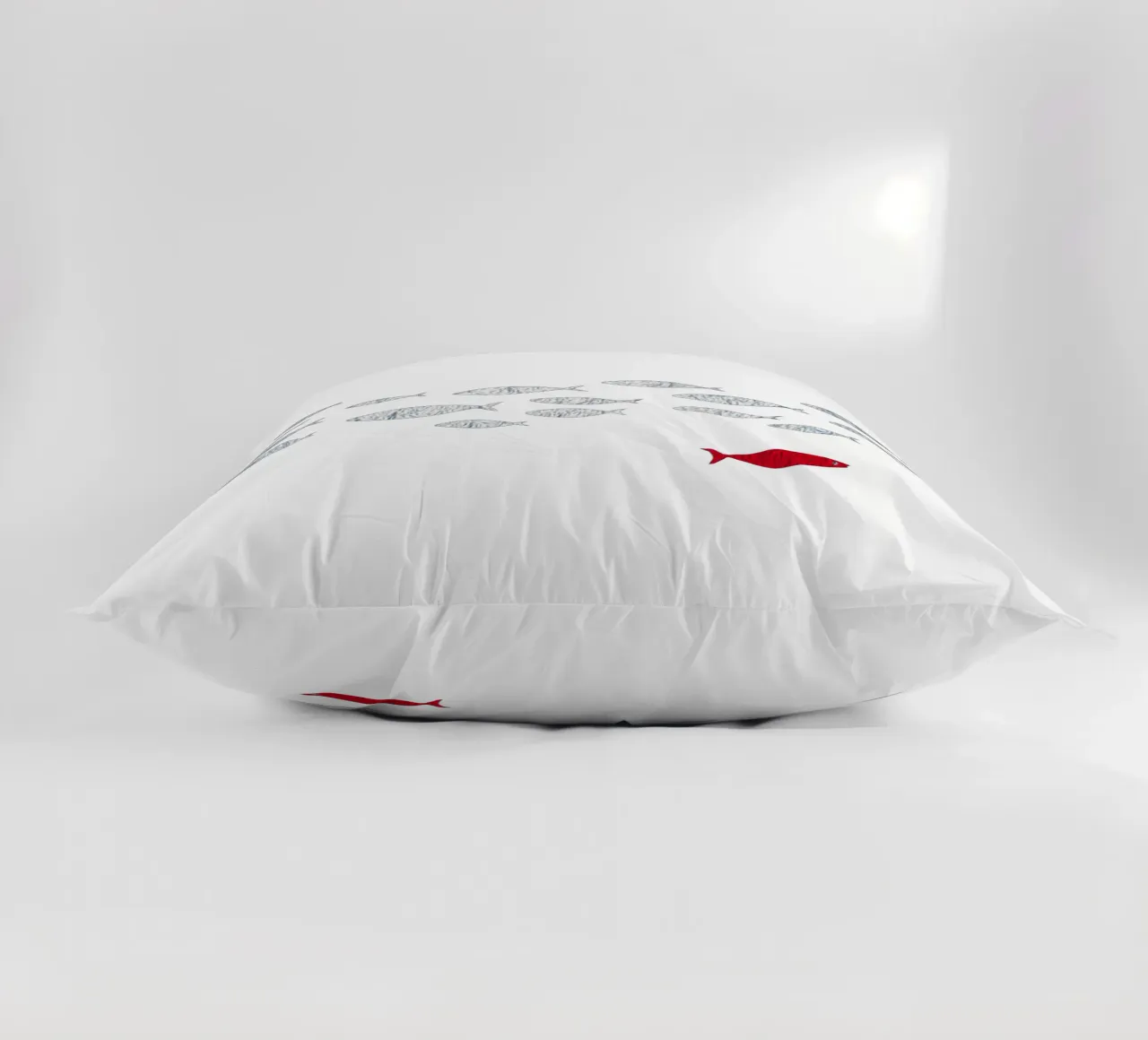 Pesce d'argento cuscino da beamorello