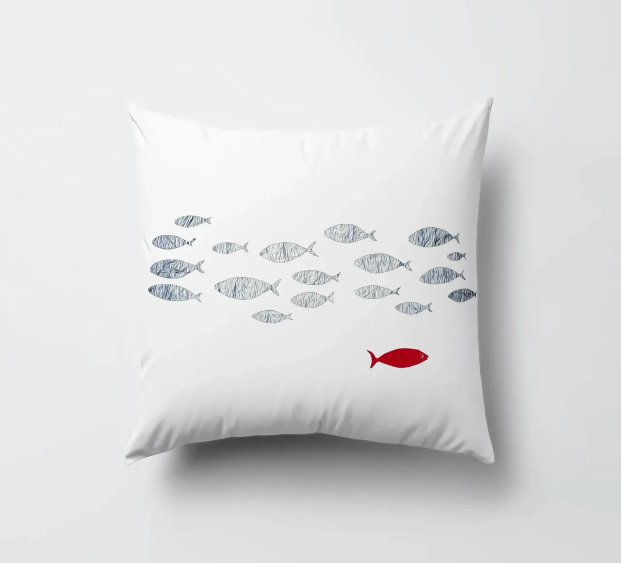 Pesce d'argento cuscino da beamorello